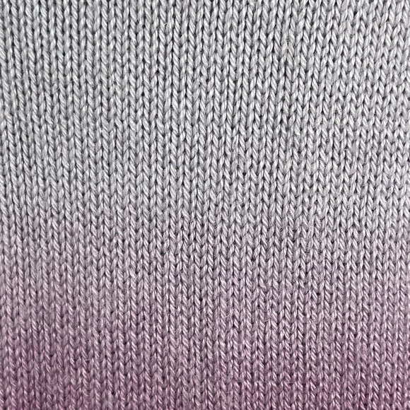 Ann Taylor Purple Ombre Sweater Rabbit Hair Pullover Lavender Bell Sleeves SP - Picture 6 of 13